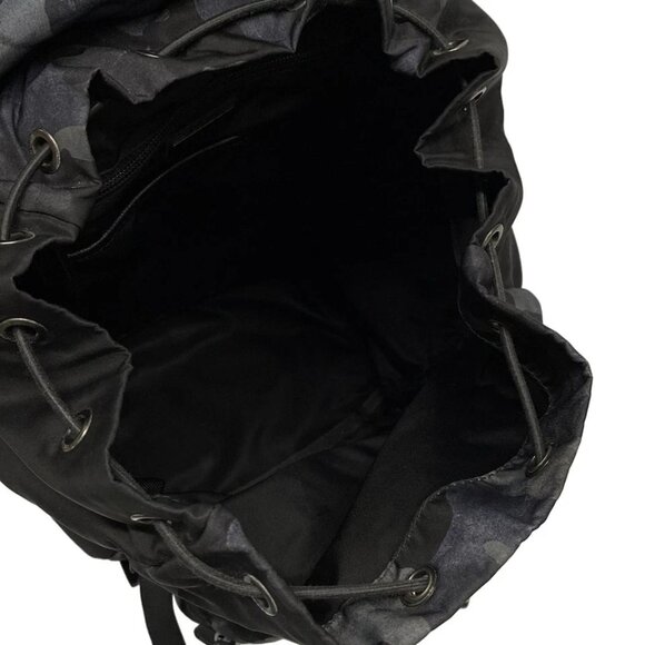 PRADA -  Black Nylon Leather Backpack 728-071625 - Picture 12 of 14